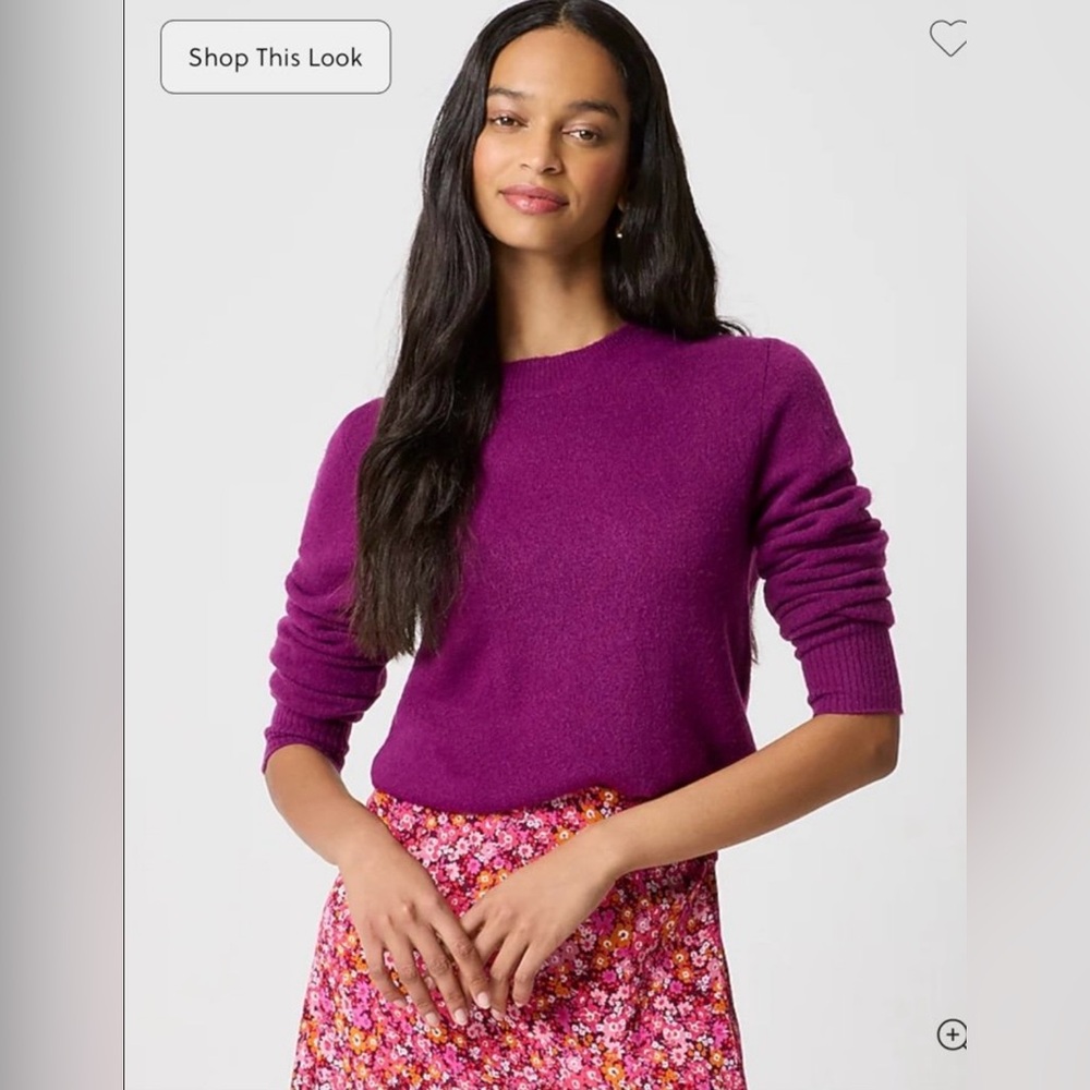 J.Crew Crewneck sweater in extra-soft yarn